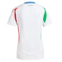 Camiseta Italia Segunda Equipación Replica Eurocopa 2024 para mujer mangas cortas